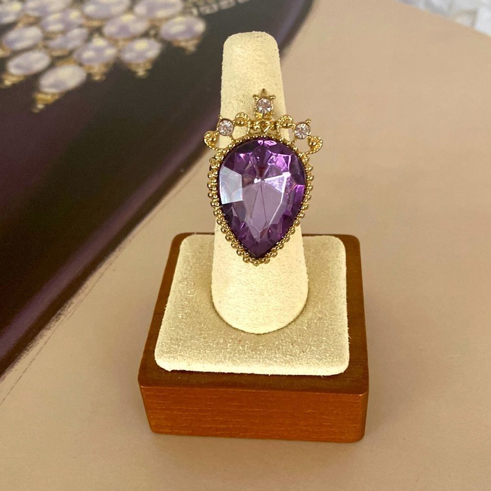 Amethyst Princess Cocktail Ring